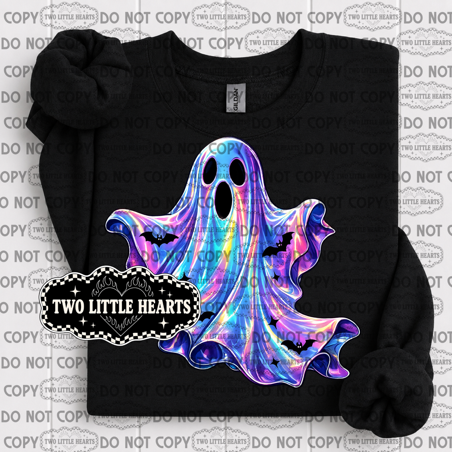 Neon Ghost PNG