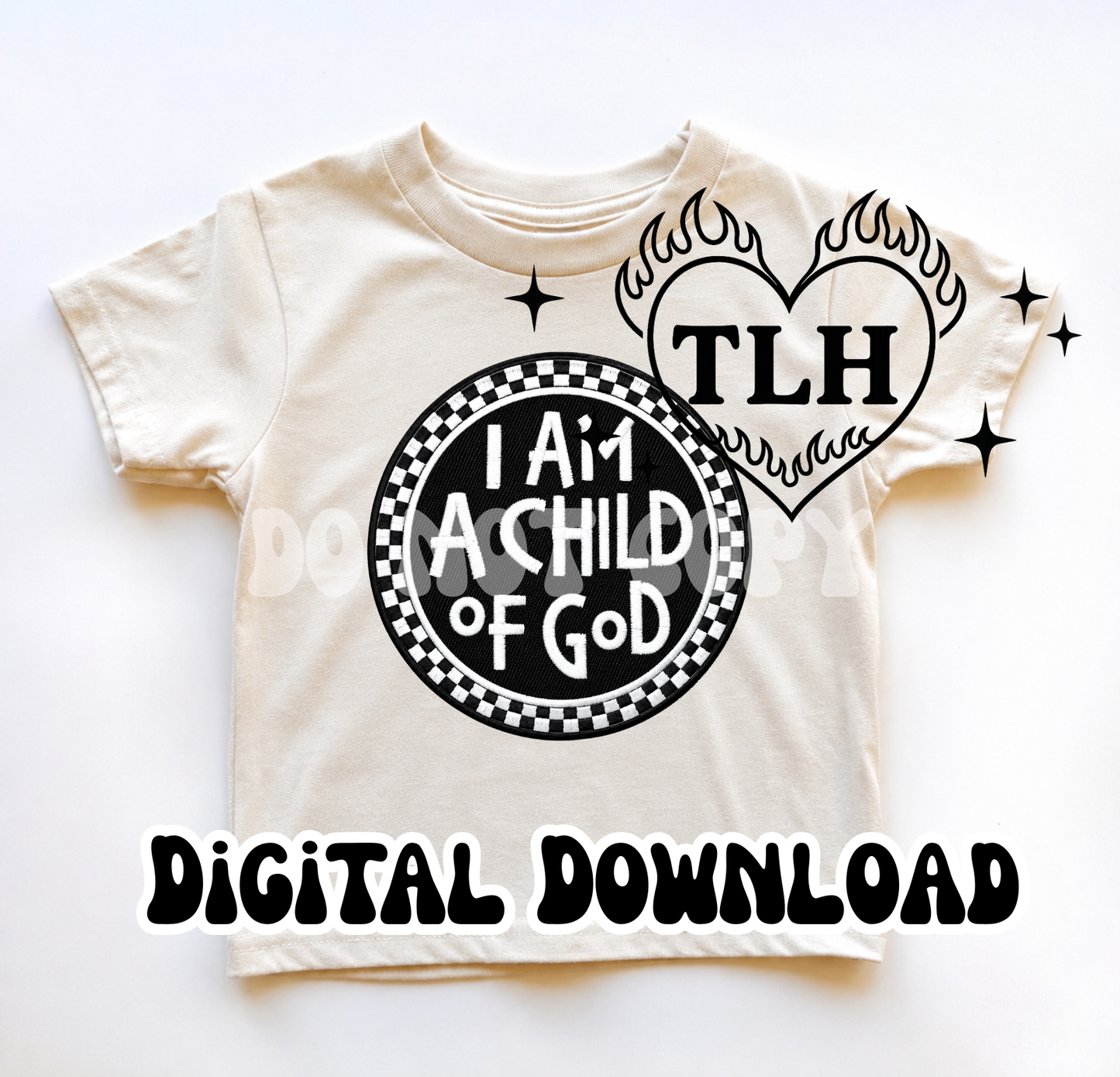 Child of God Patch PNG