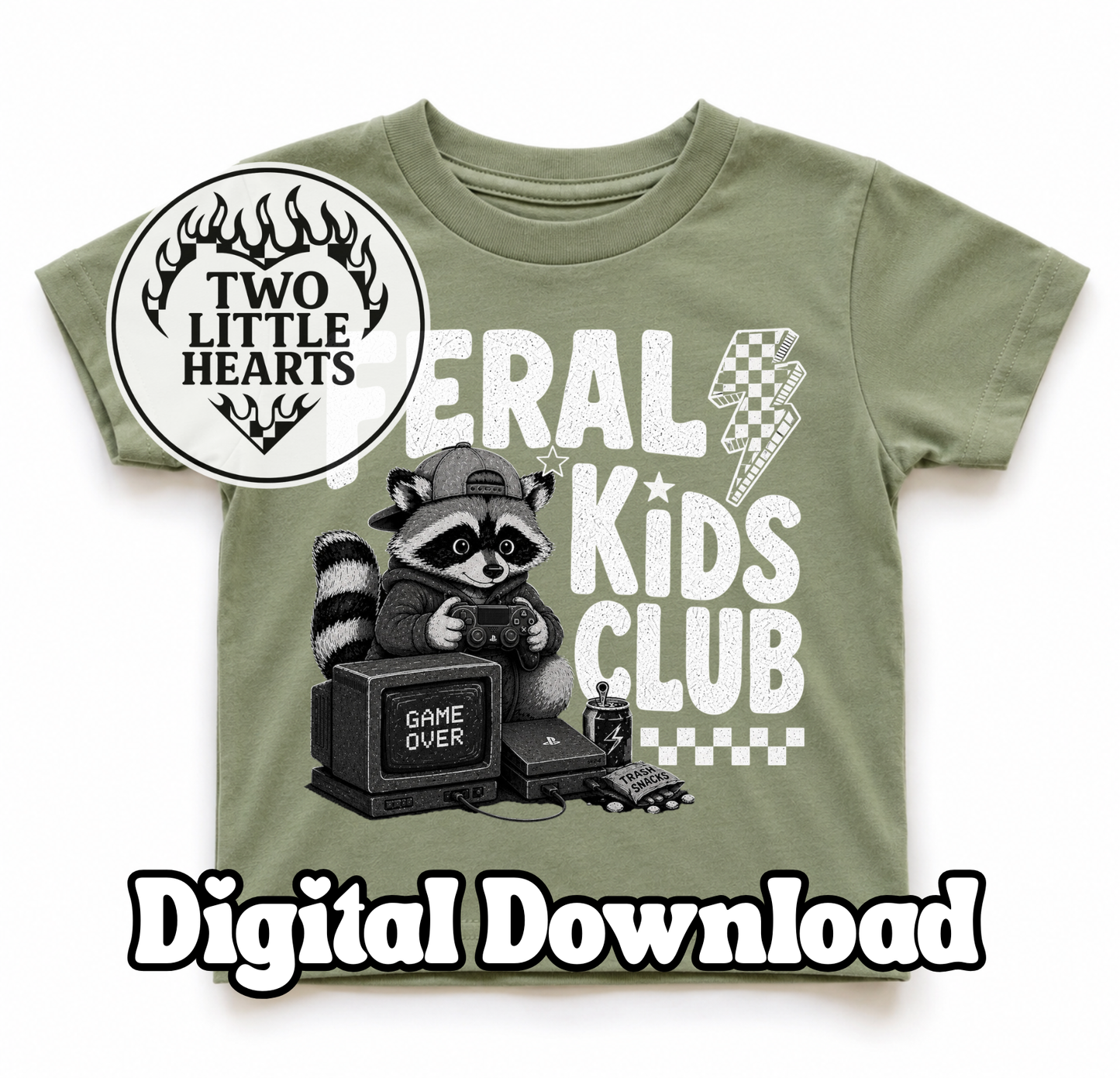 Feral Kids Club PNG