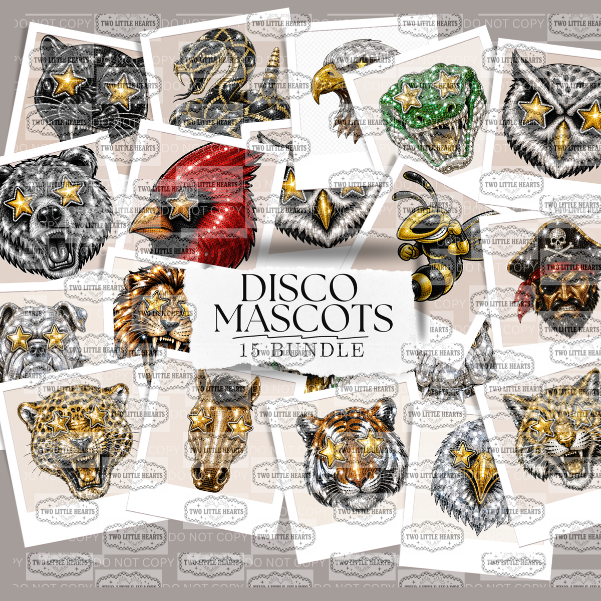 🪩 Mascot PNG Bundle