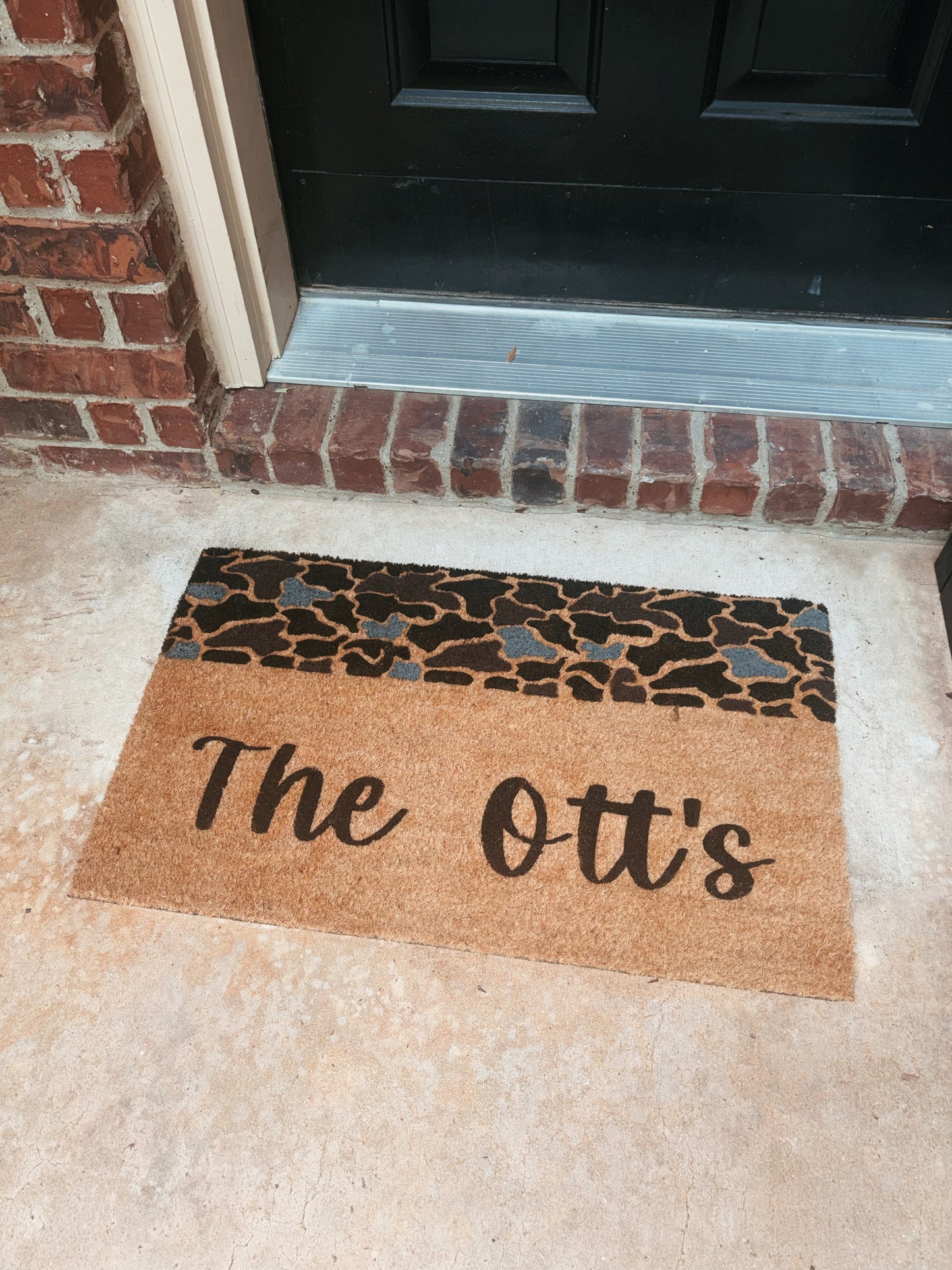 Camo (Name) Doormat