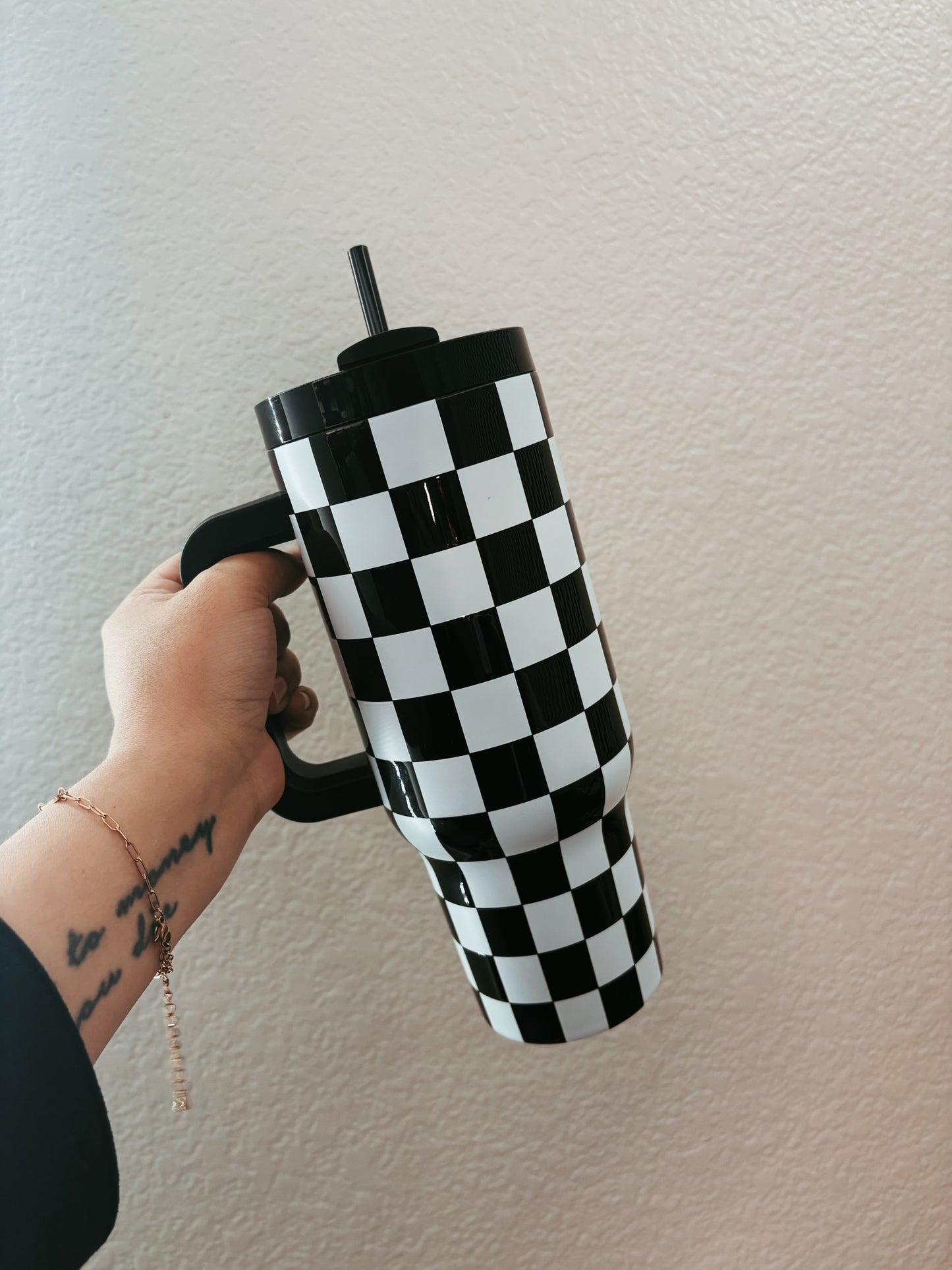 Pre order 40oz Checkered