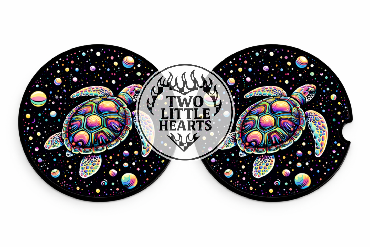 Neon turtles