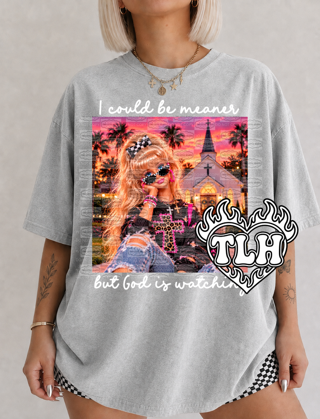 I could be meaner PNG white font