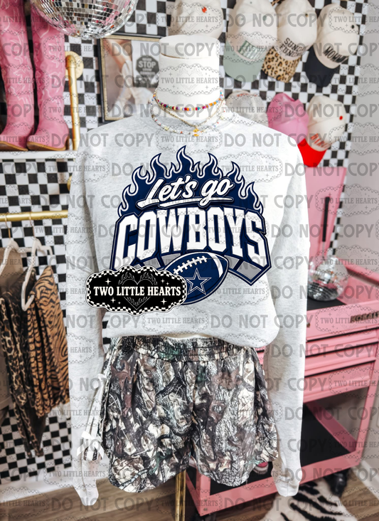 Let’s go Cowboys PNG