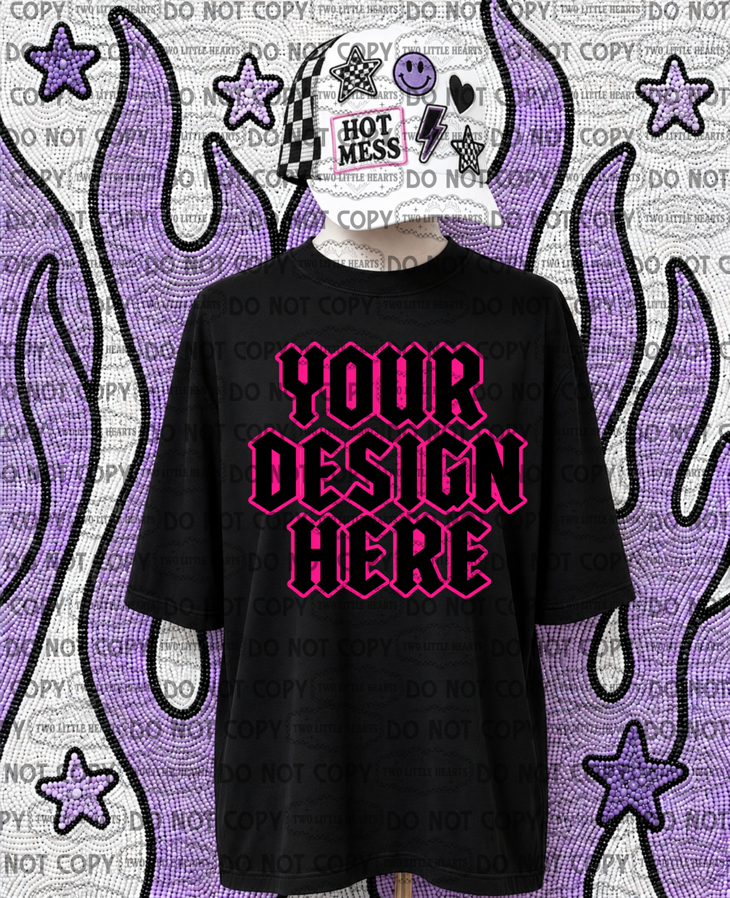 Hot mess Mockup