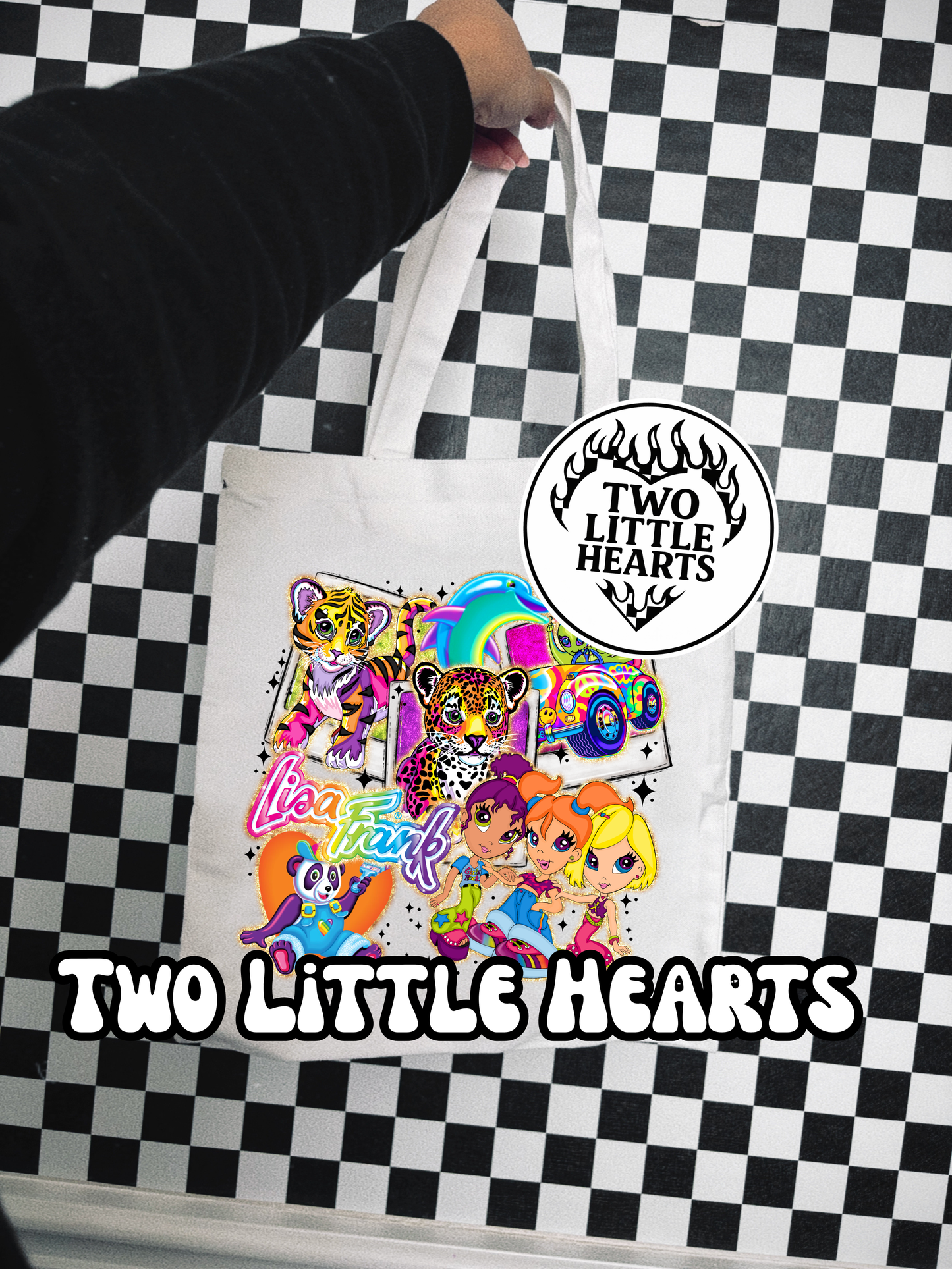 Lisa Frank tote bag