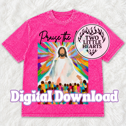 Praise the lord Canvas PNG