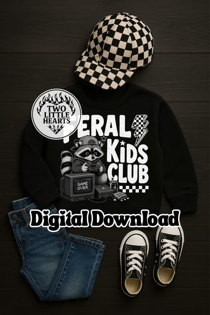 Feral Kids Club PNG