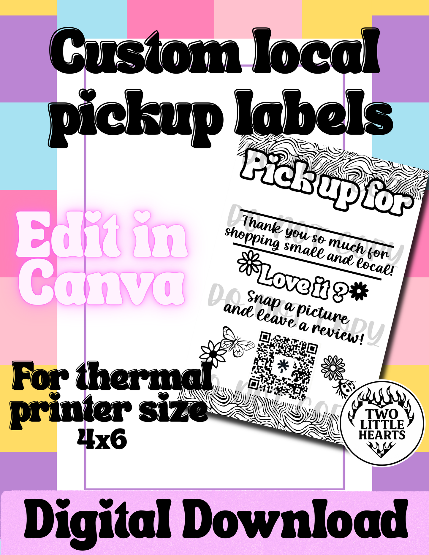 Pick up label
