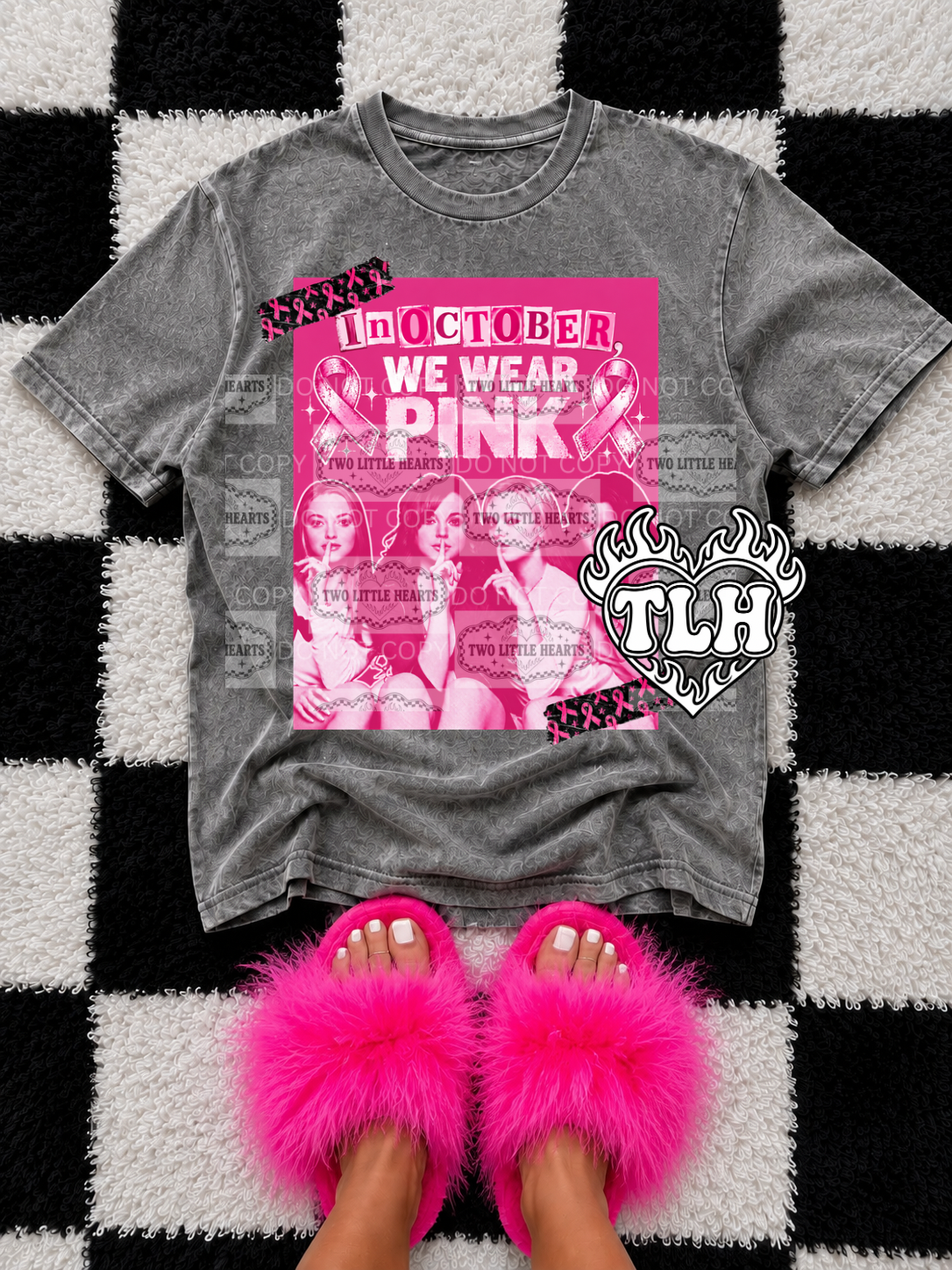 In October we wear pink PNG