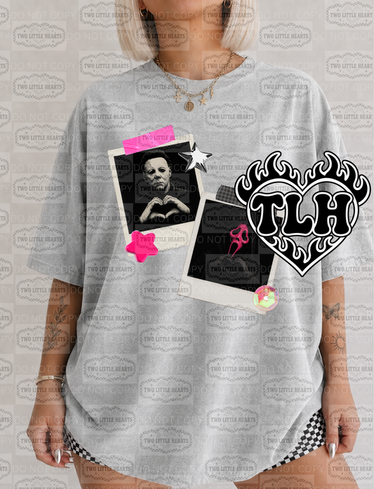 Horror Polaroid jewel PNG