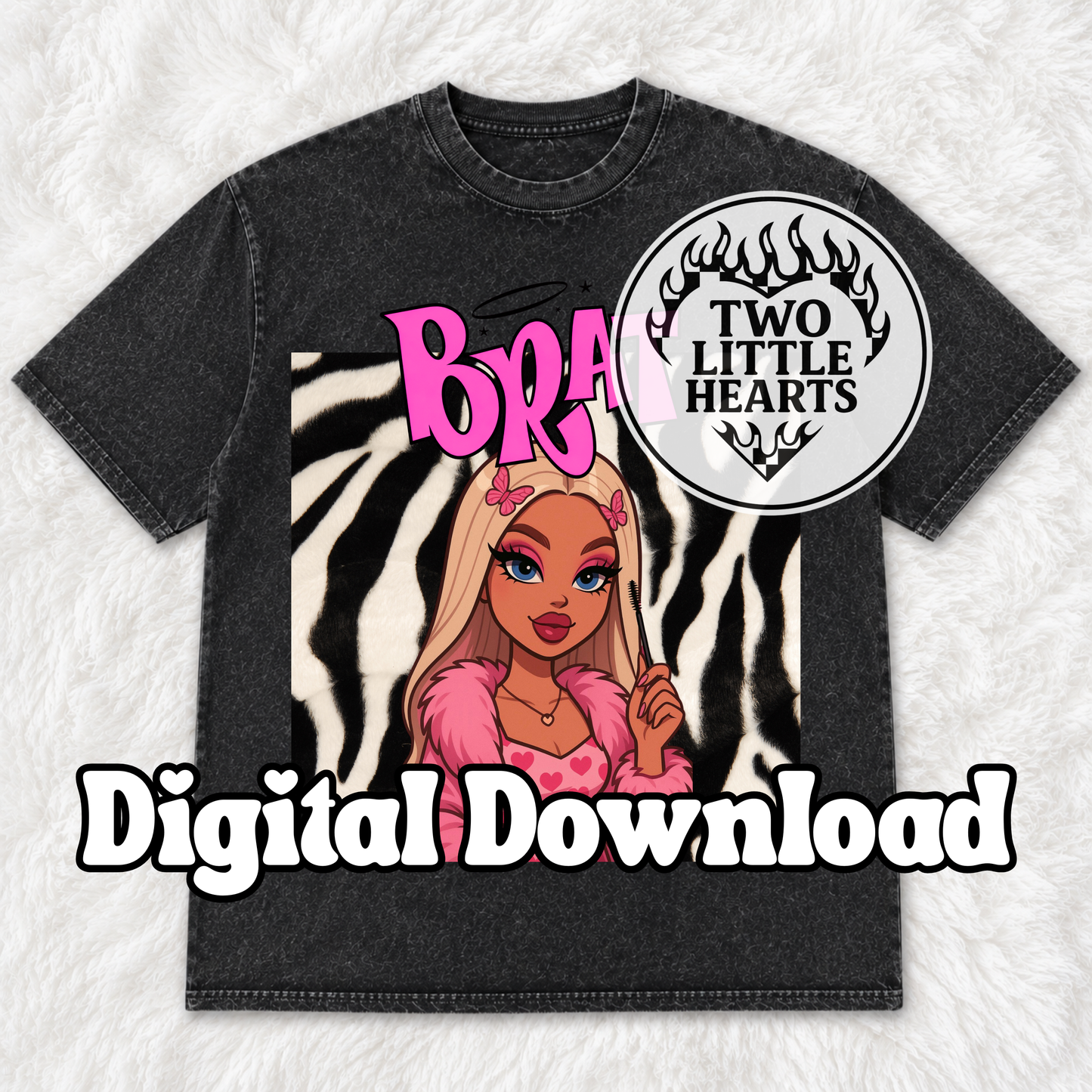 Brat Blonde PNG