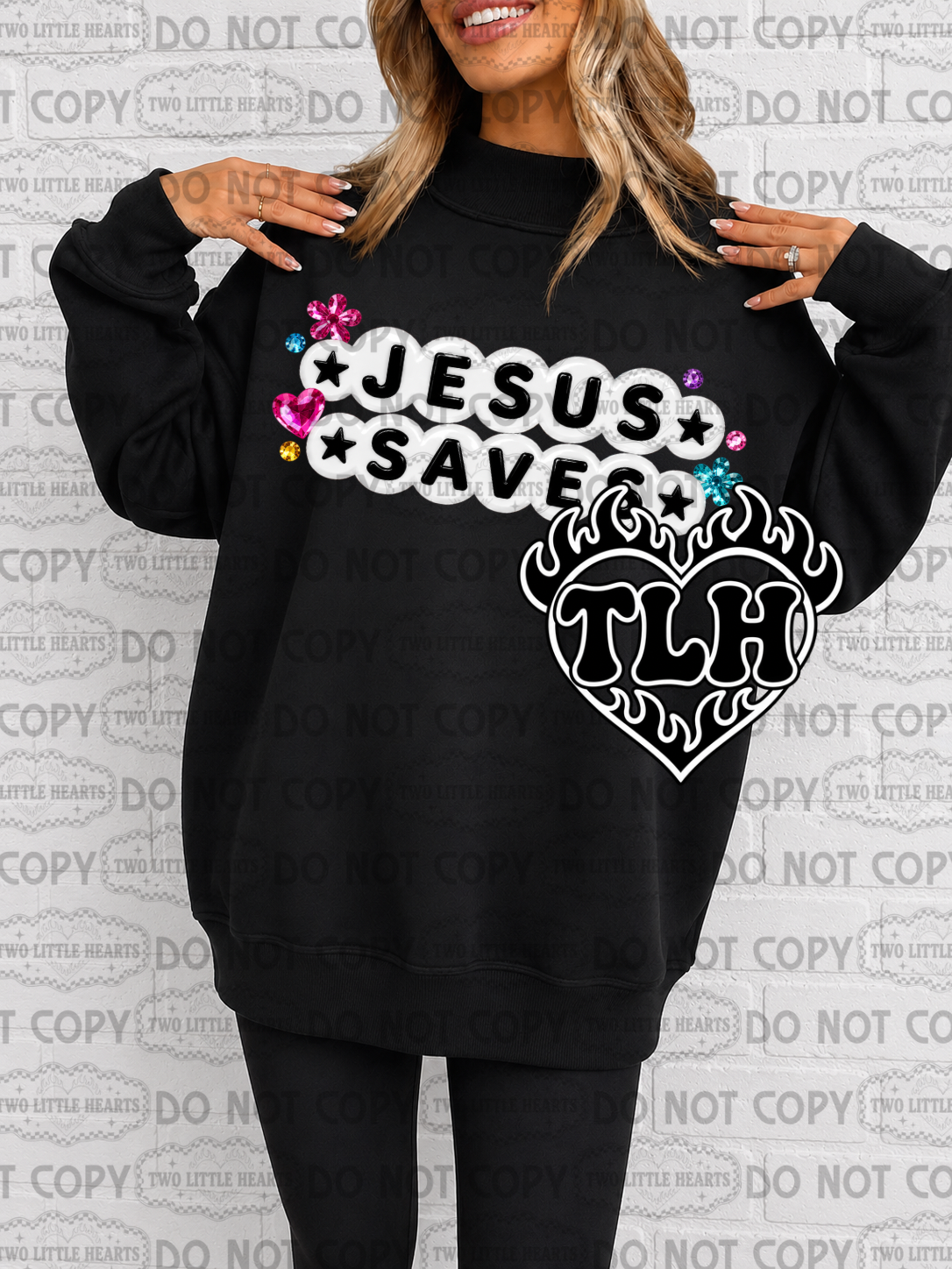Jesus saves beads PNG
