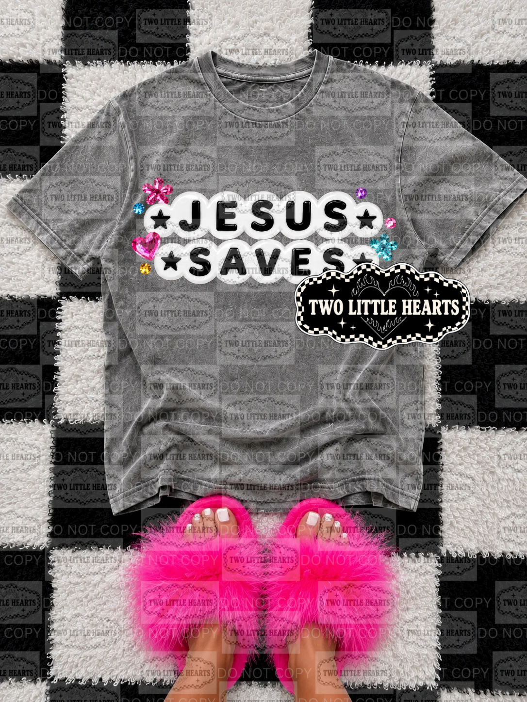 Jesus saves beads PNG