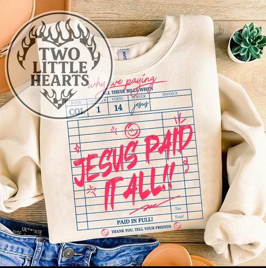 Jesus Paid it All
