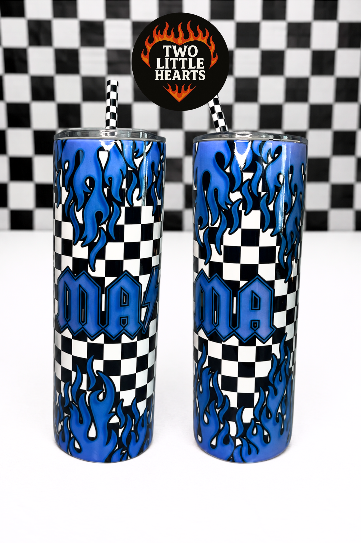 Dark blue Mama tumbler