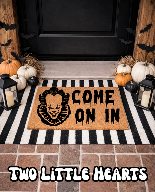 Come on in Clown Doormat