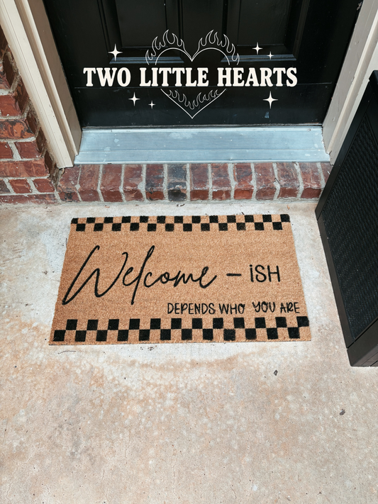 Welcome-ish Doormat