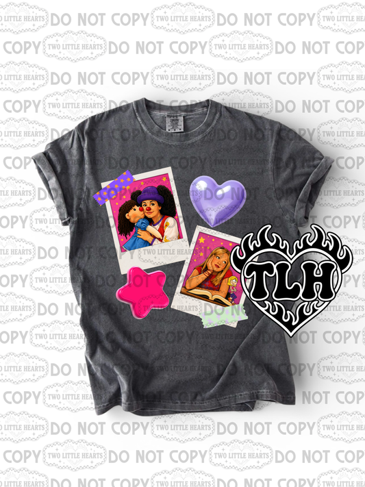 90’s girl Polaroid PNG