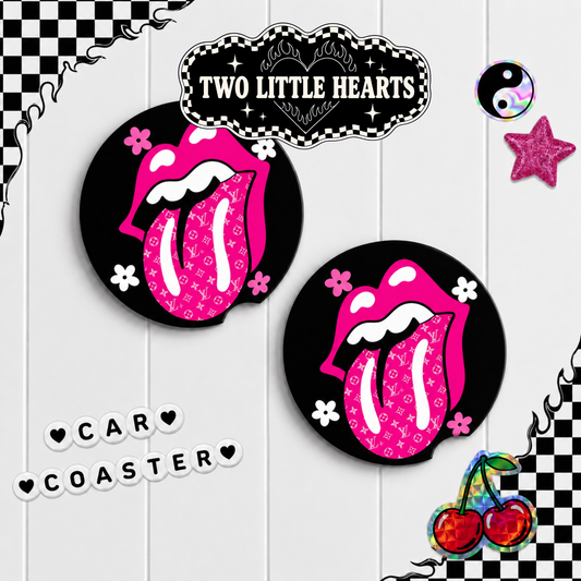 LV Kiss Car Coaster