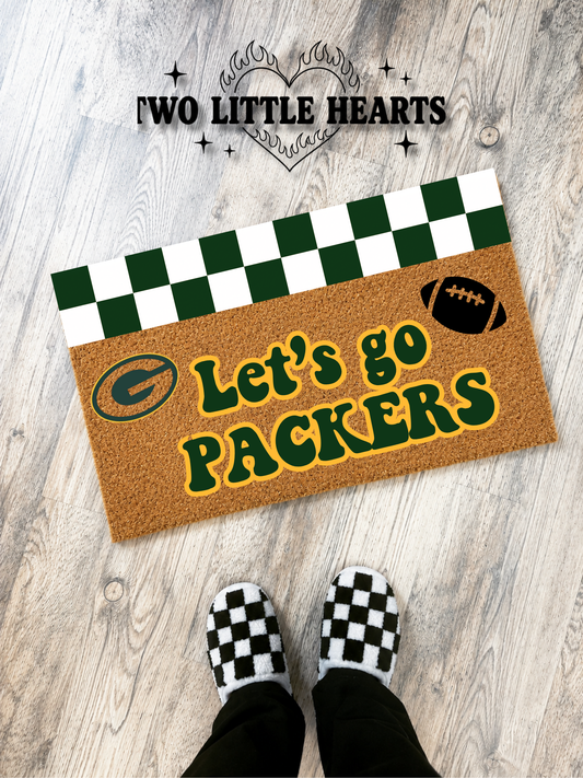 Let’s go packers Doormat