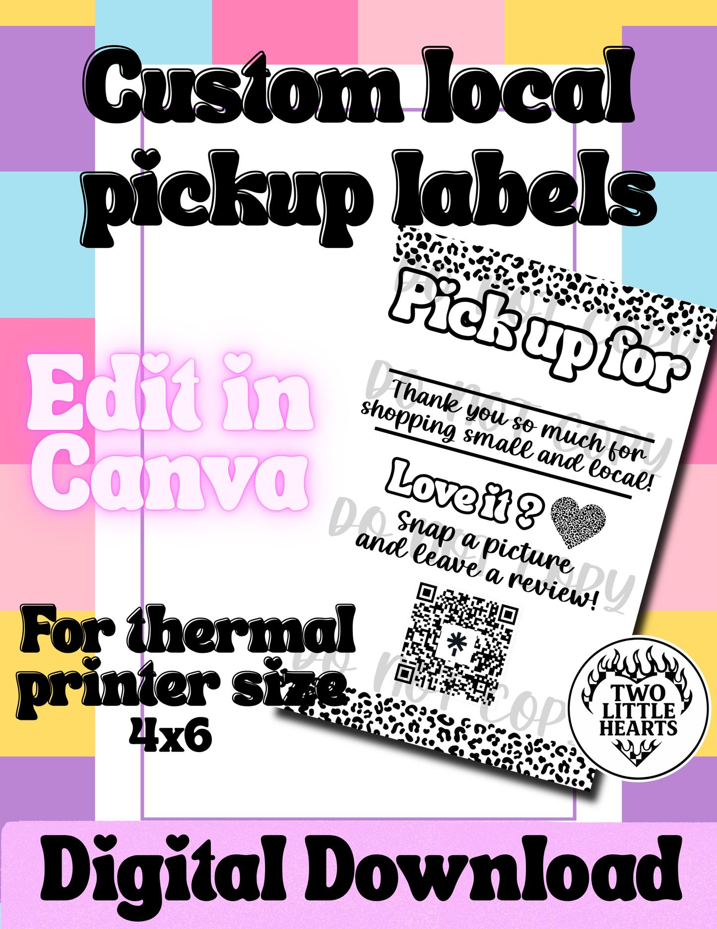 Pick up label