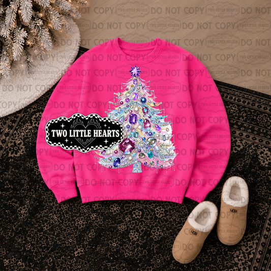 Jeweled Christmas tree PNG