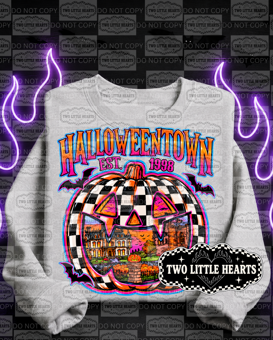 Halloween town PNG