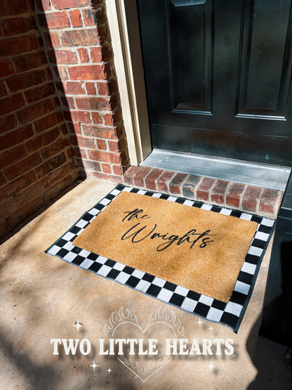 The (LAST NAME) Doormat