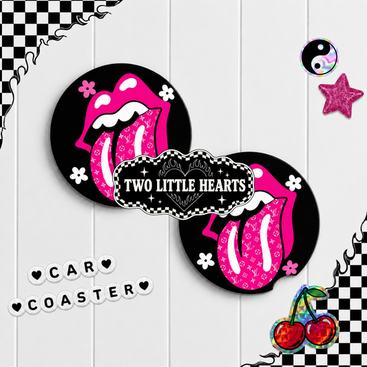 LV Kiss Car Coaster