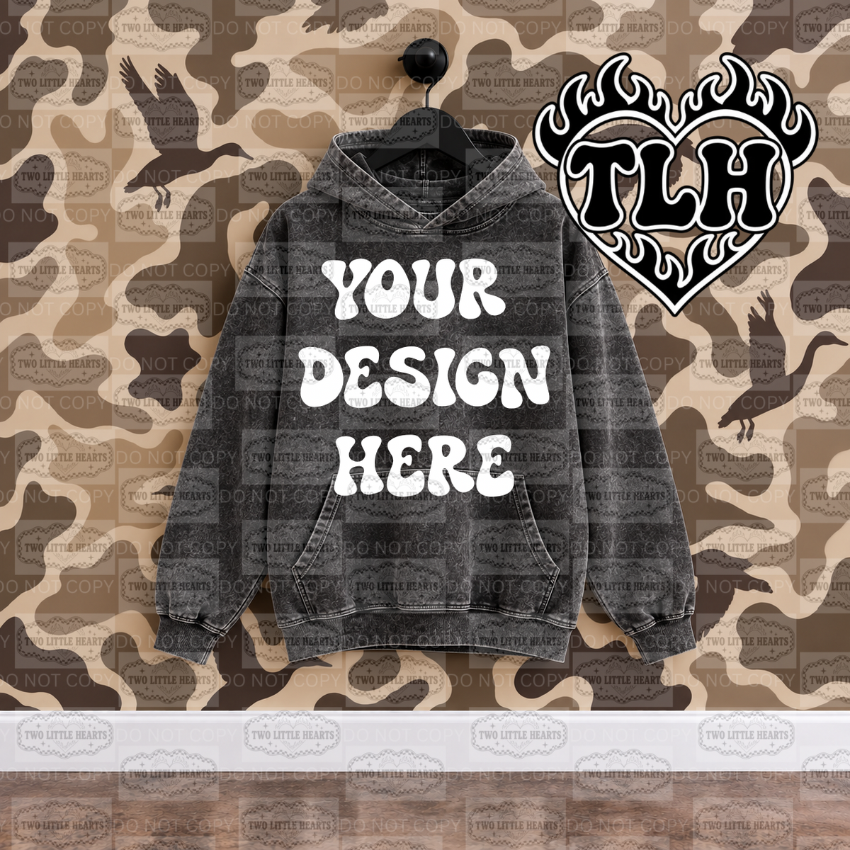 Men’s hoodie Mock up