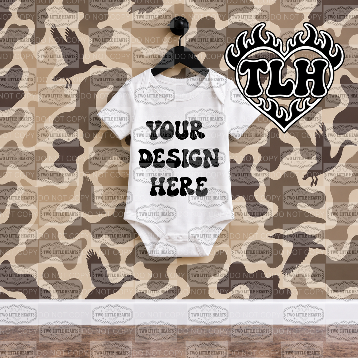 Baby onesie Mock up