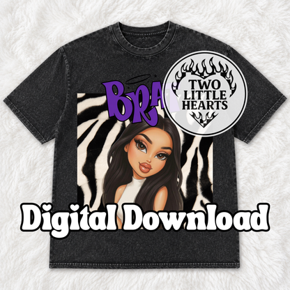 Brat brunette PNG