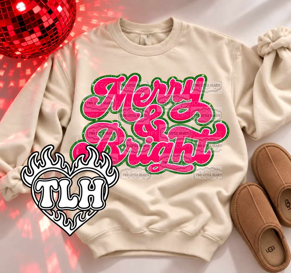 Merry & Bright PNG