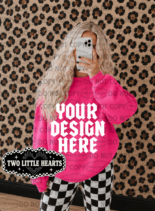 Pink Mock up