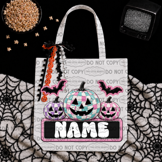 Pastel pumpkin Candy Bag🍬