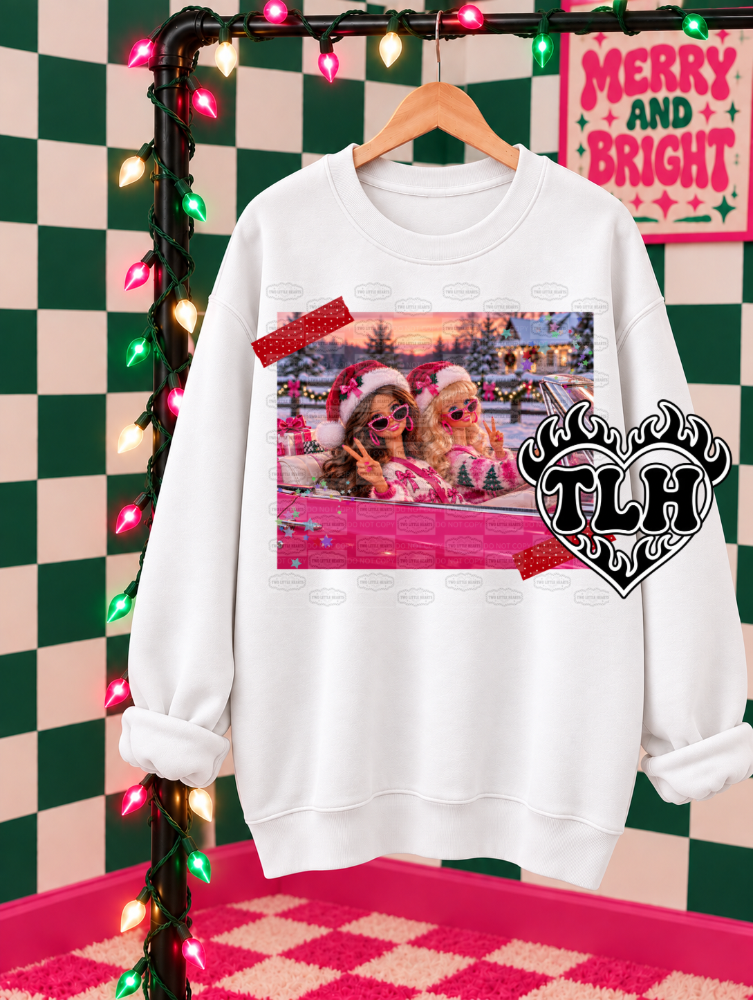 Christmas doll ride PNG