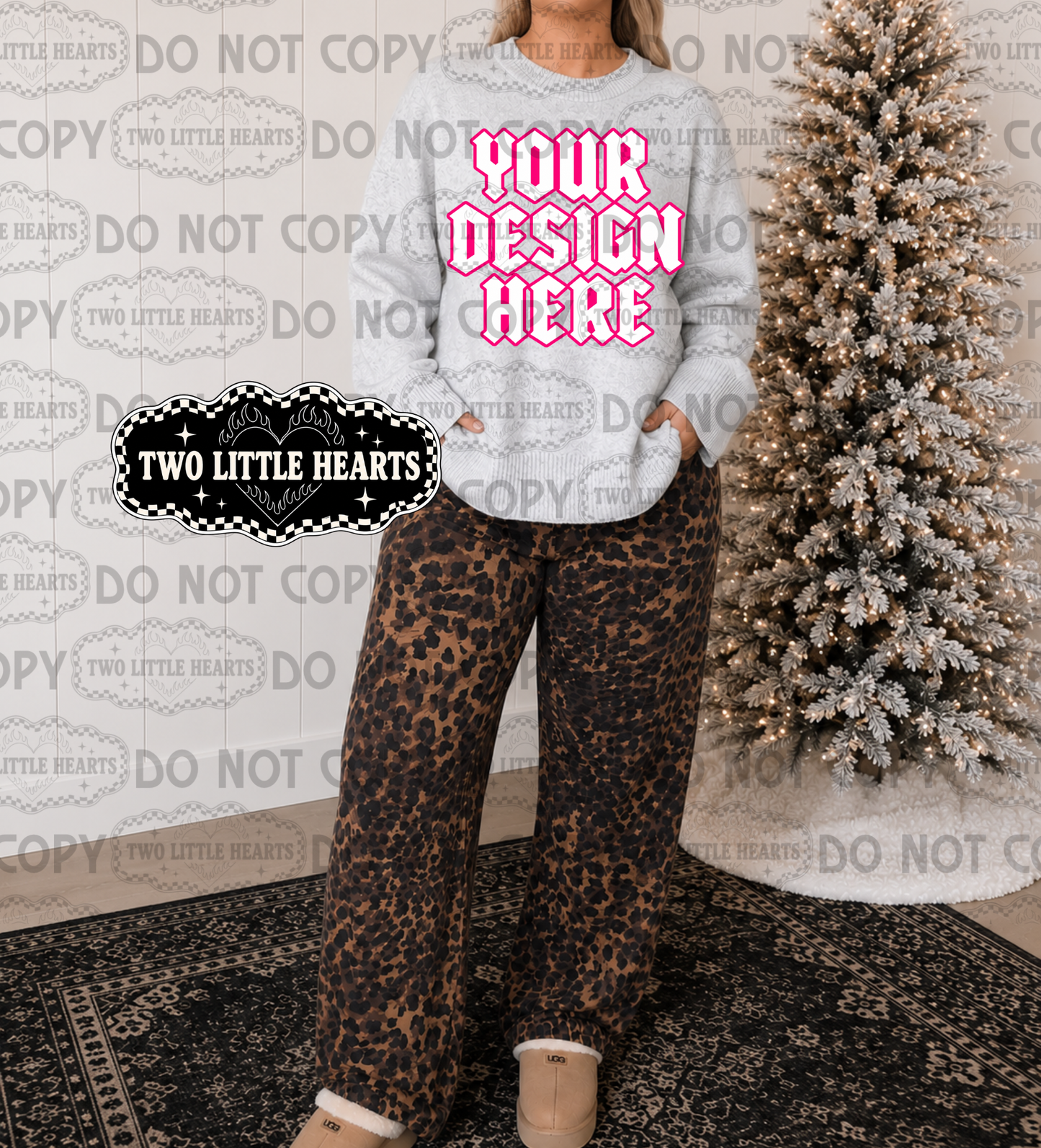 Cheetah Christmas Mock