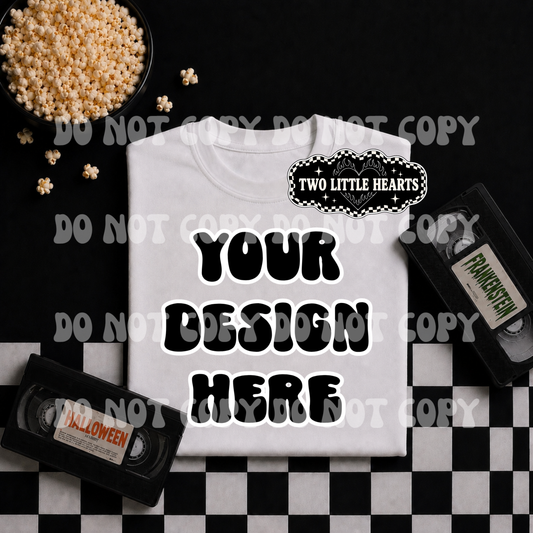 VHS tshirt Mock up