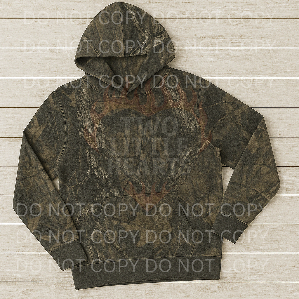 Camo Hoodie Mockup
