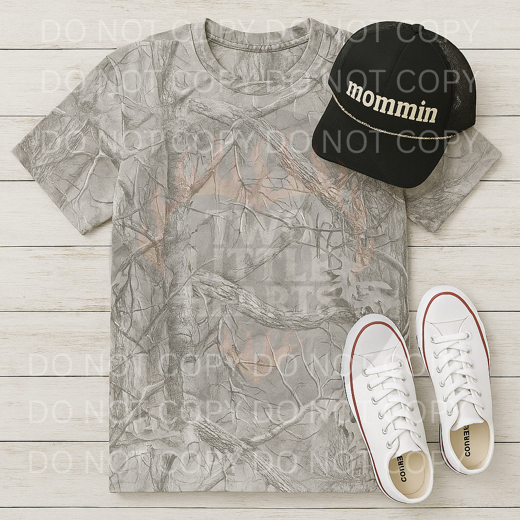 Camo Womens Mockup