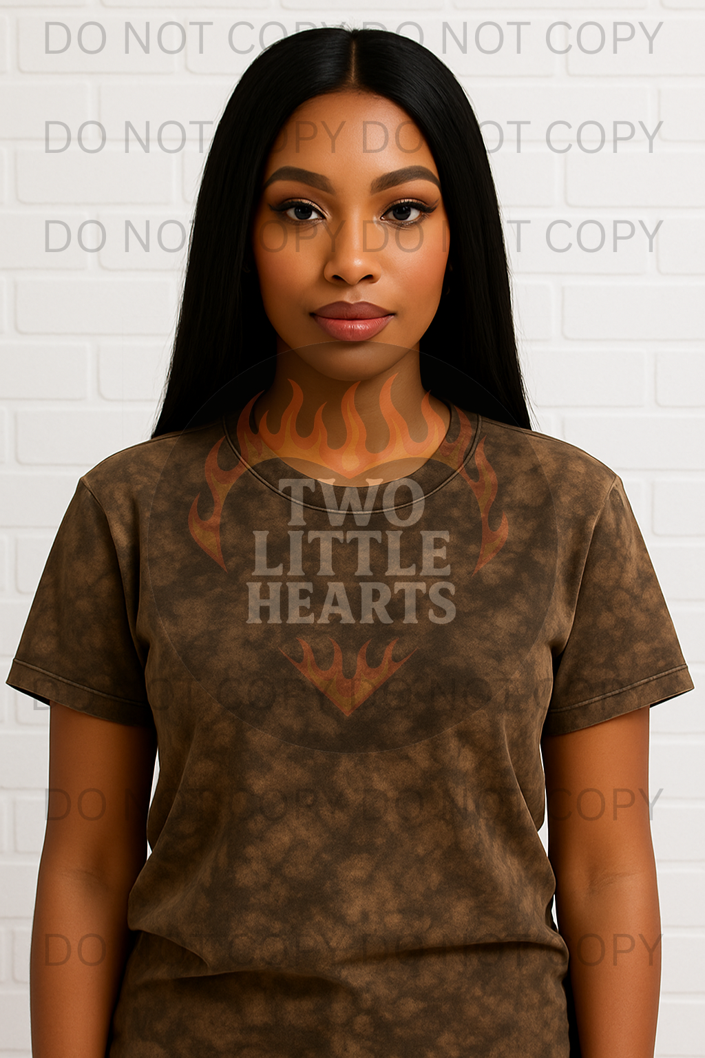 Brown Tiedye Mockup
