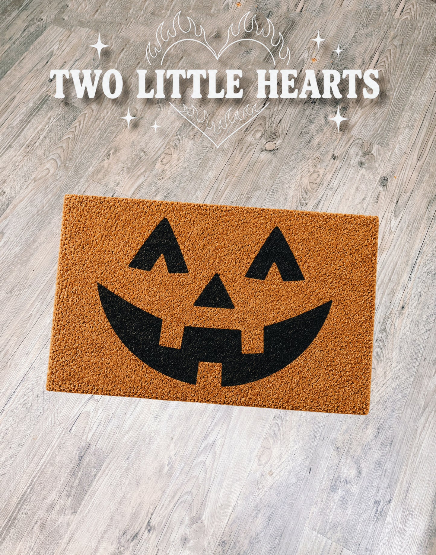 Pumpkin face Doormat