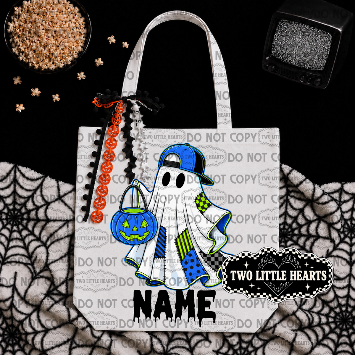 Blue ghost Candy bag 🍬