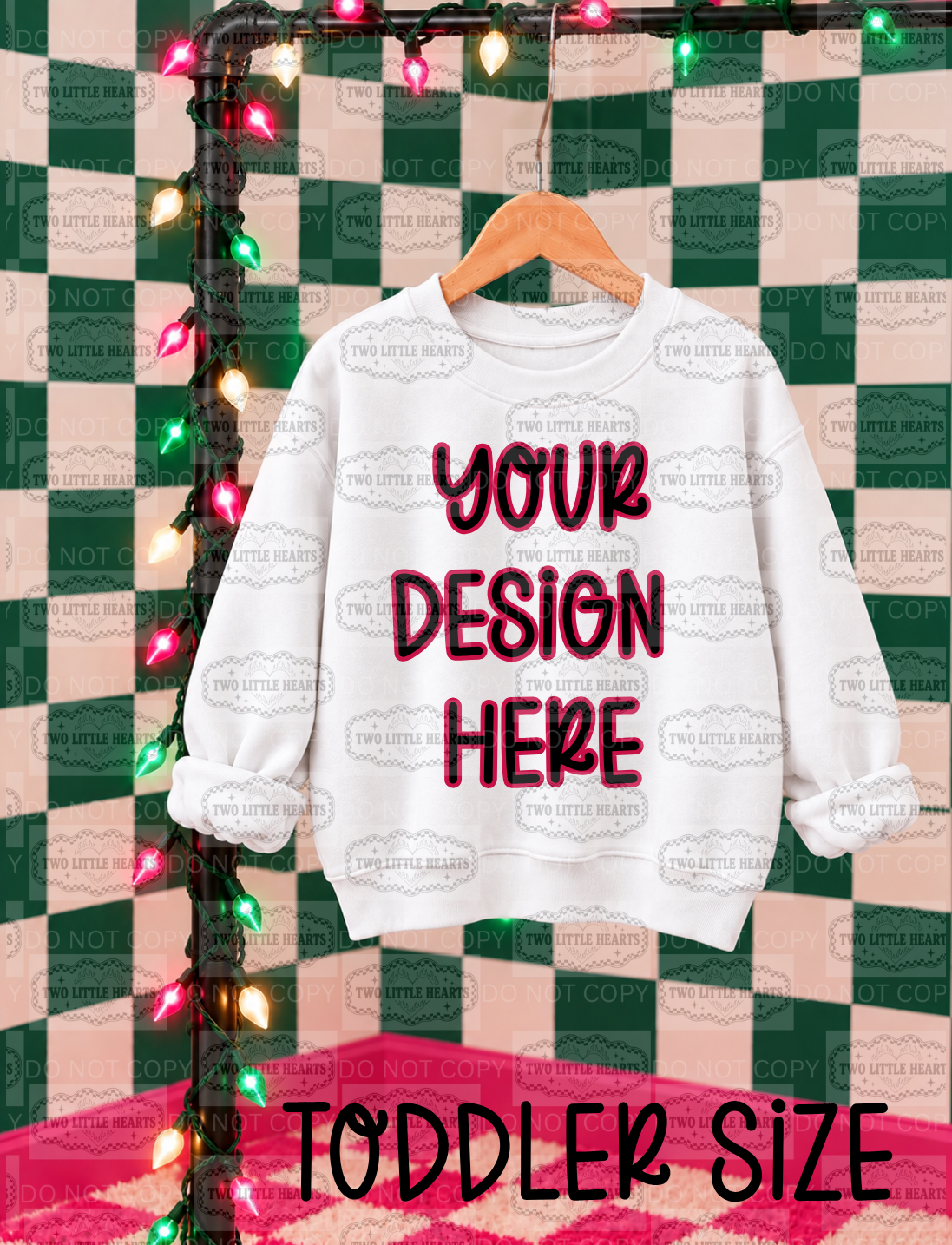 Girl Christmas Mock up