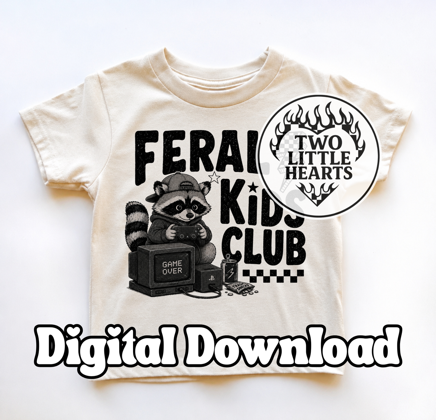 Feral Kids Club PNG