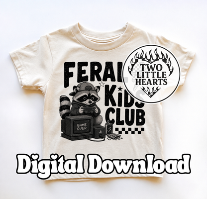 Feral Kids Club PNG