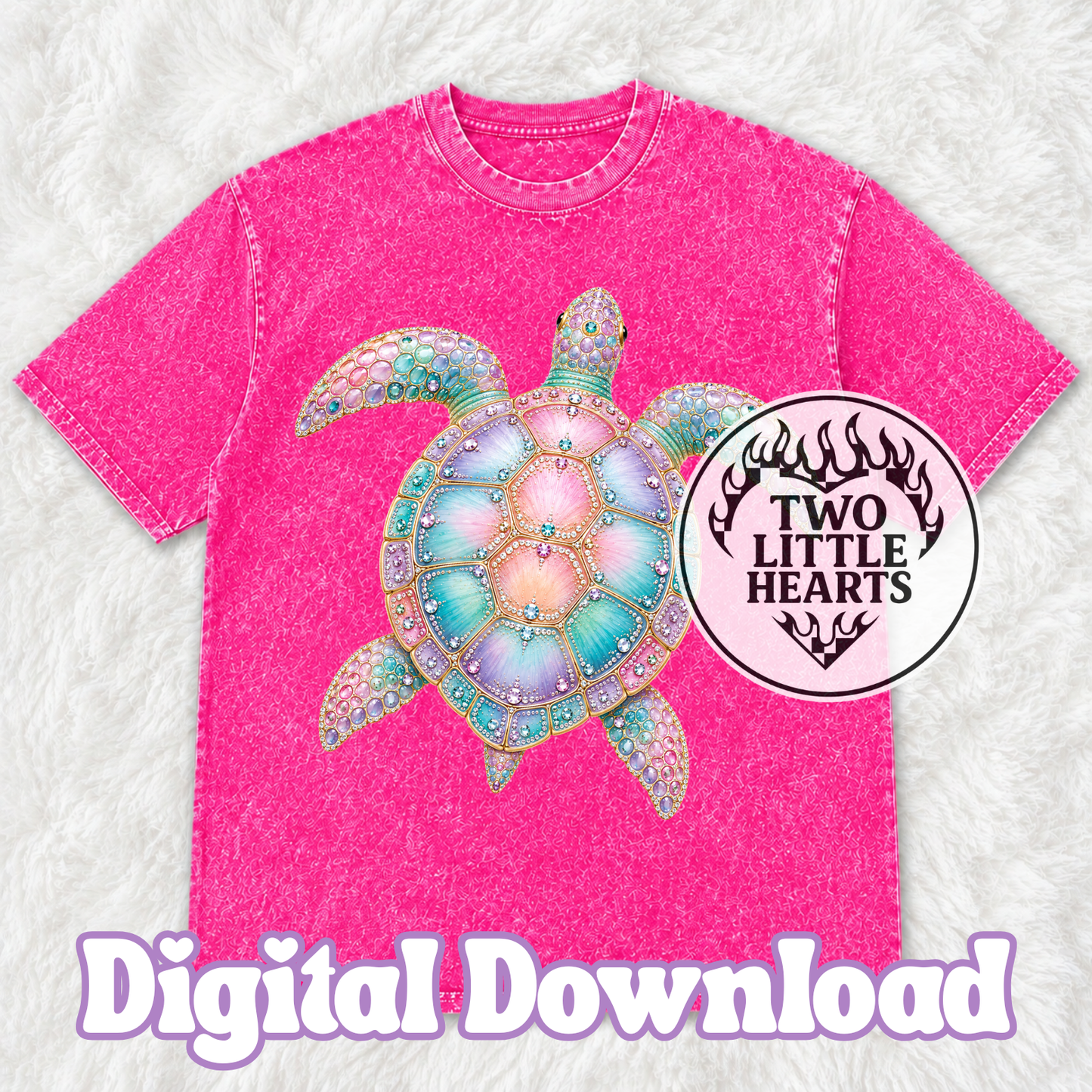 Jeweled Sea Turtle PNG