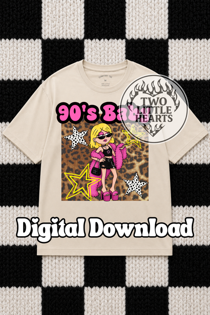 Lizzie 90s Baby PNG